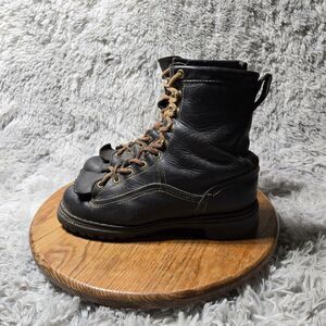 Danner Super Rain Forest 8” Black Work Boots Womens Size 7 Mens 5.5 Vibrams